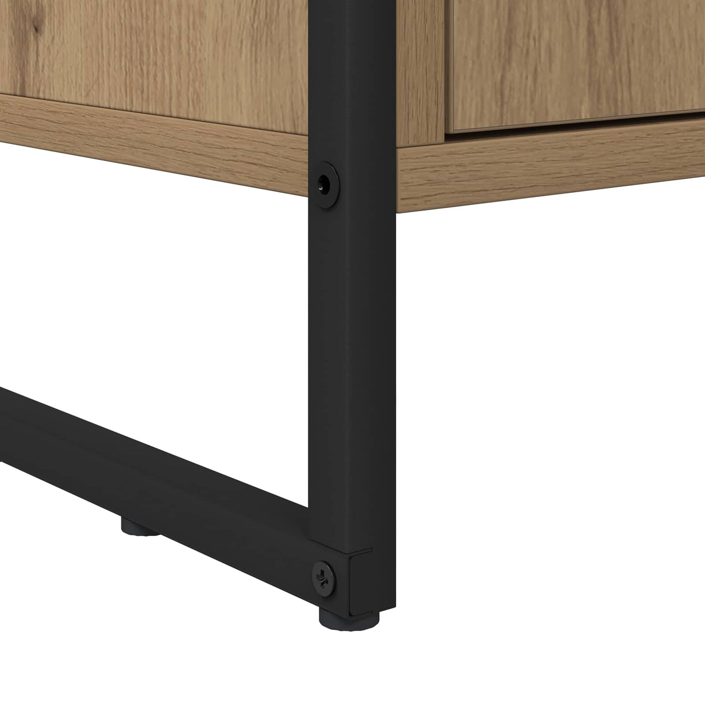 vidaXL Book Cabinet 99.5 x 30 x 108 cm Engineered Wood Artisian Oak - Brown