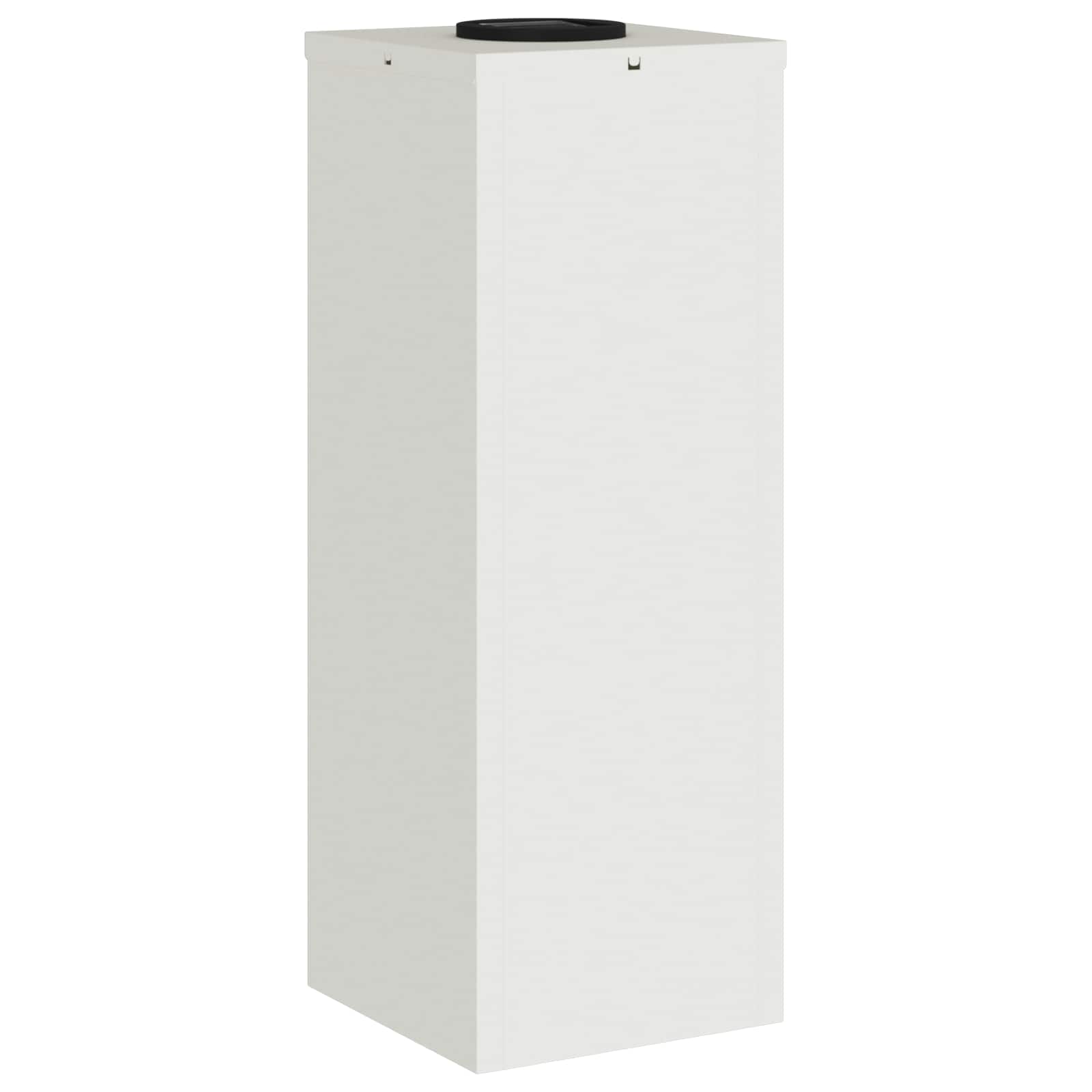 vidaXL Solar Led Pathway Light 2 pcs Warm White 18 x 18 x 50 cm