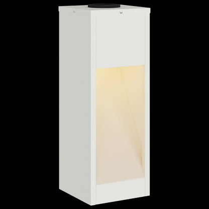 vidaXL Solar Led Pathway Light 2 pcs Warm White 18 x 18 x 50 cm