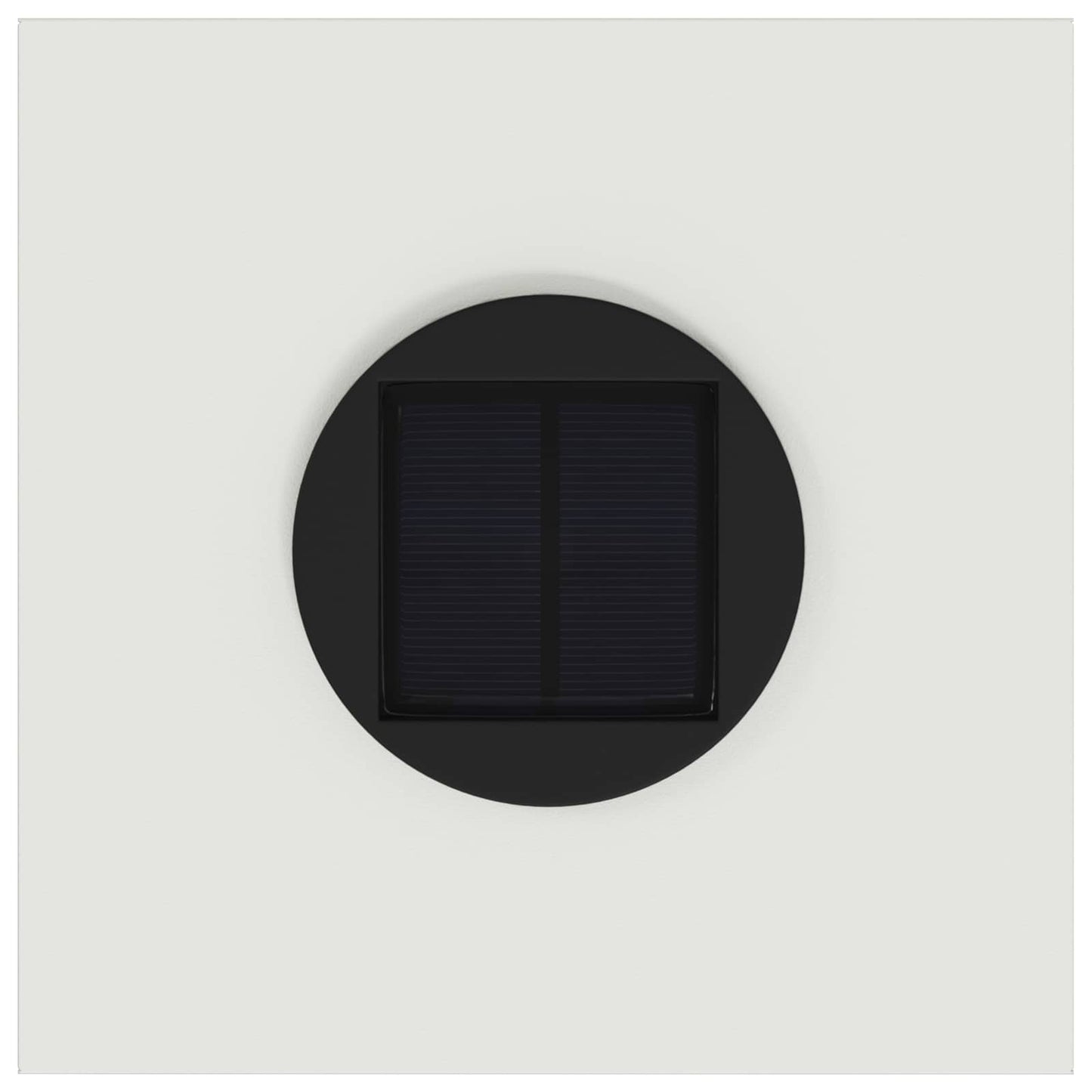 vidaXL Solar Led Pathway Light 2 pcs Warm White 18 x 18 x 50 cm