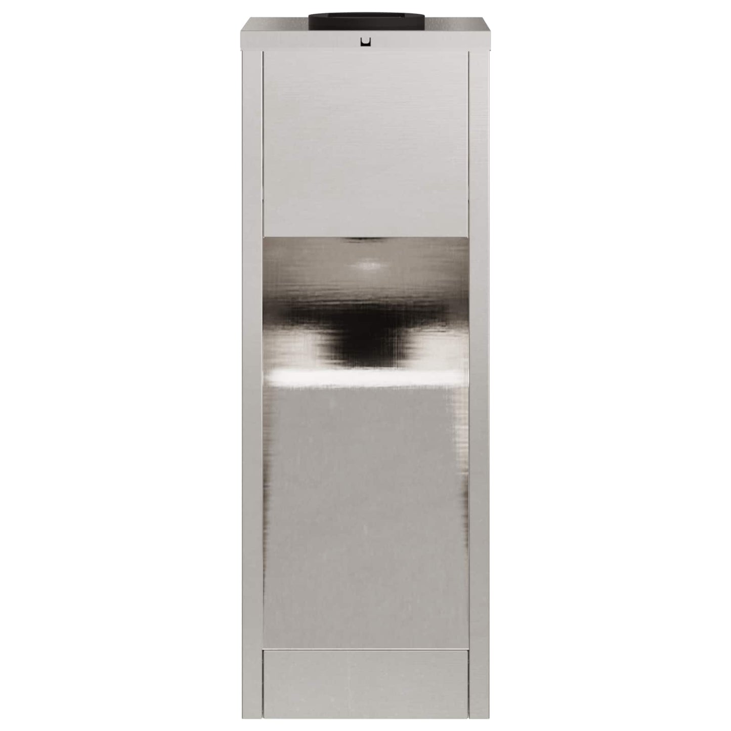 vidaXL Solar Led Pathway Light 2 pcs Warm White 18 x 18 x 50 cm - Silver