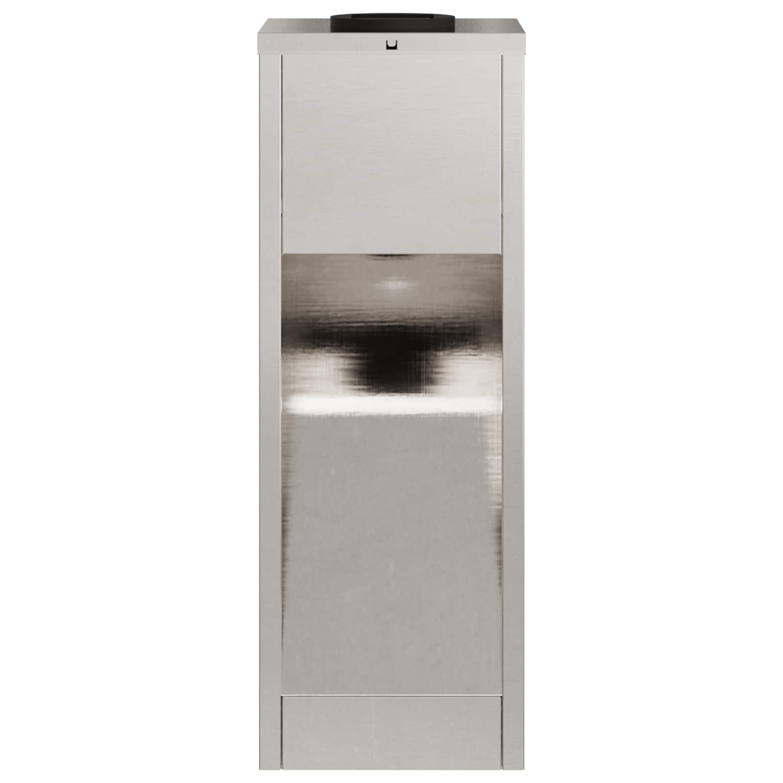 vidaXL Solar Led Pathway Light 2 pcs Warm White 18 x 18 x 50 cm - Silver