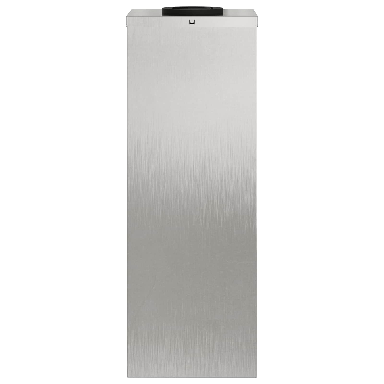 vidaXL Solar Led Pathway Light 2 pcs Warm White 18 x 18 x 50 cm - Silver