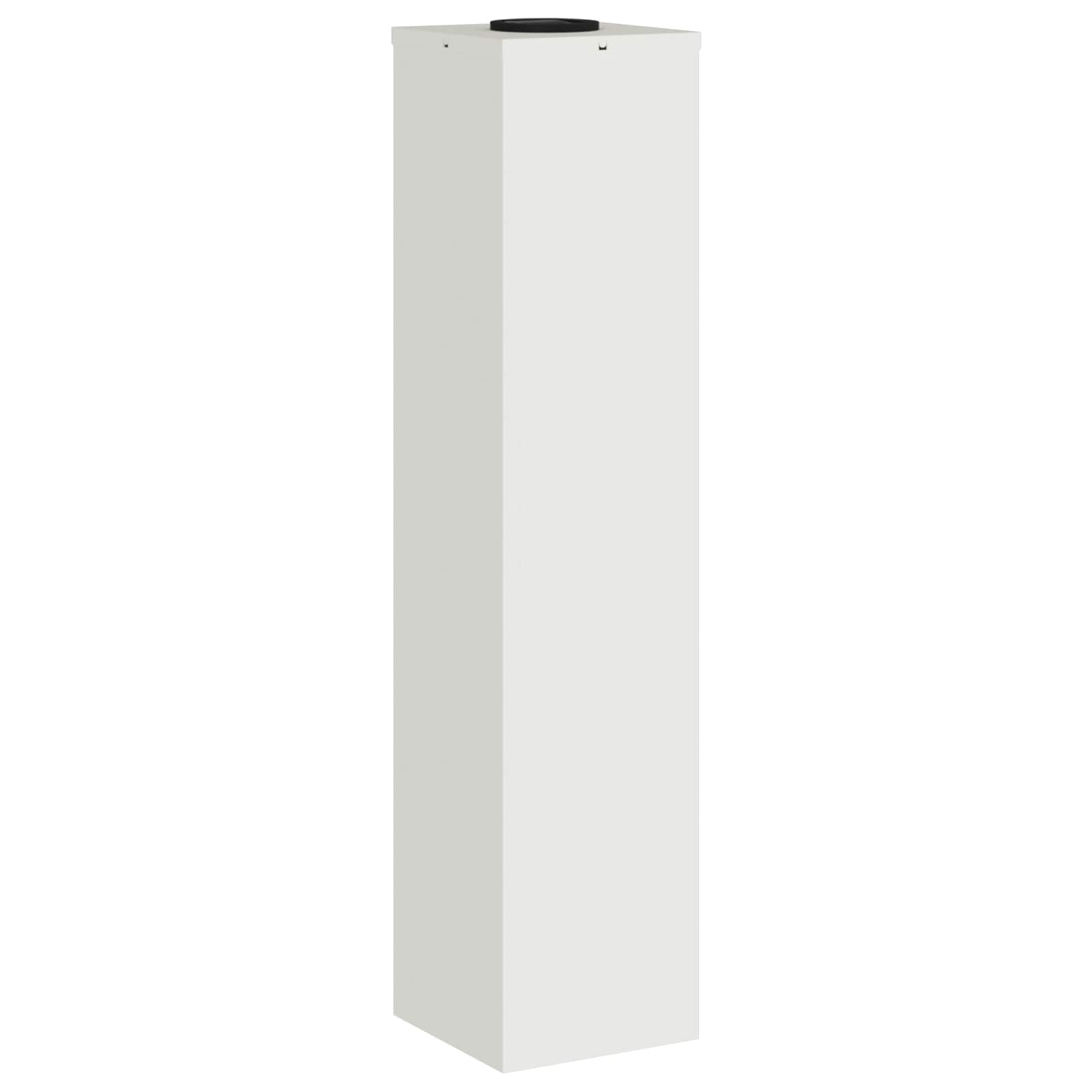 vidaXL Solar Led Pathway Light 2 pcs Warm White 18 x 18 x 80 cm