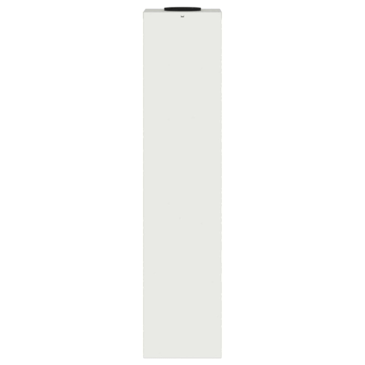 vidaXL Solar Led Pathway Light 2 pcs Warm White 18 x 18 x 80 cm