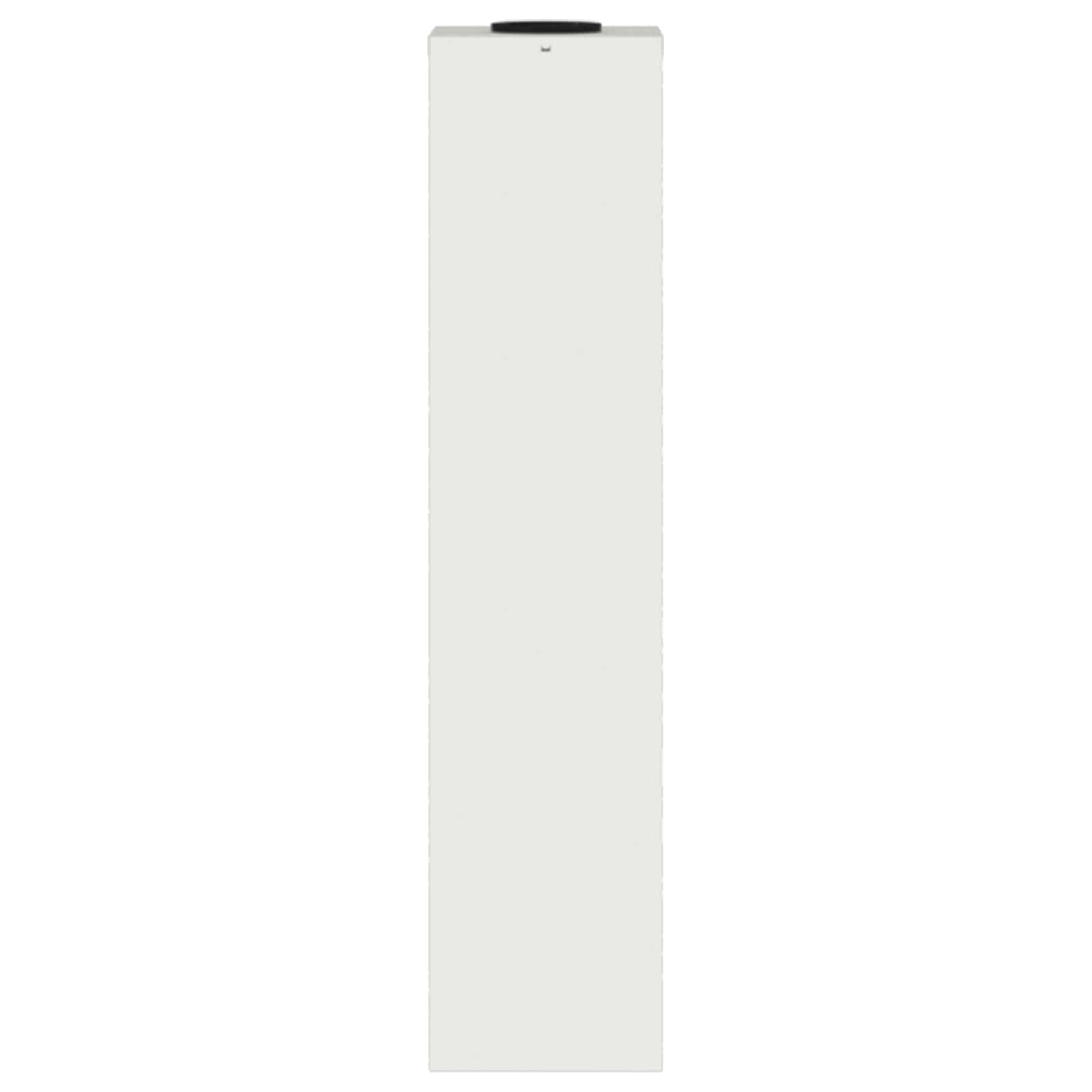 vidaXL Solar Led Pathway Light 2 pcs Warm White 18 x 18 x 80 cm