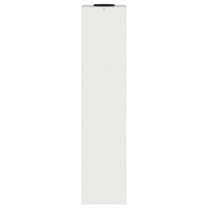 vidaXL Solar Led Pathway Light 2 pcs Warm White 18 x 18 x 80 cm