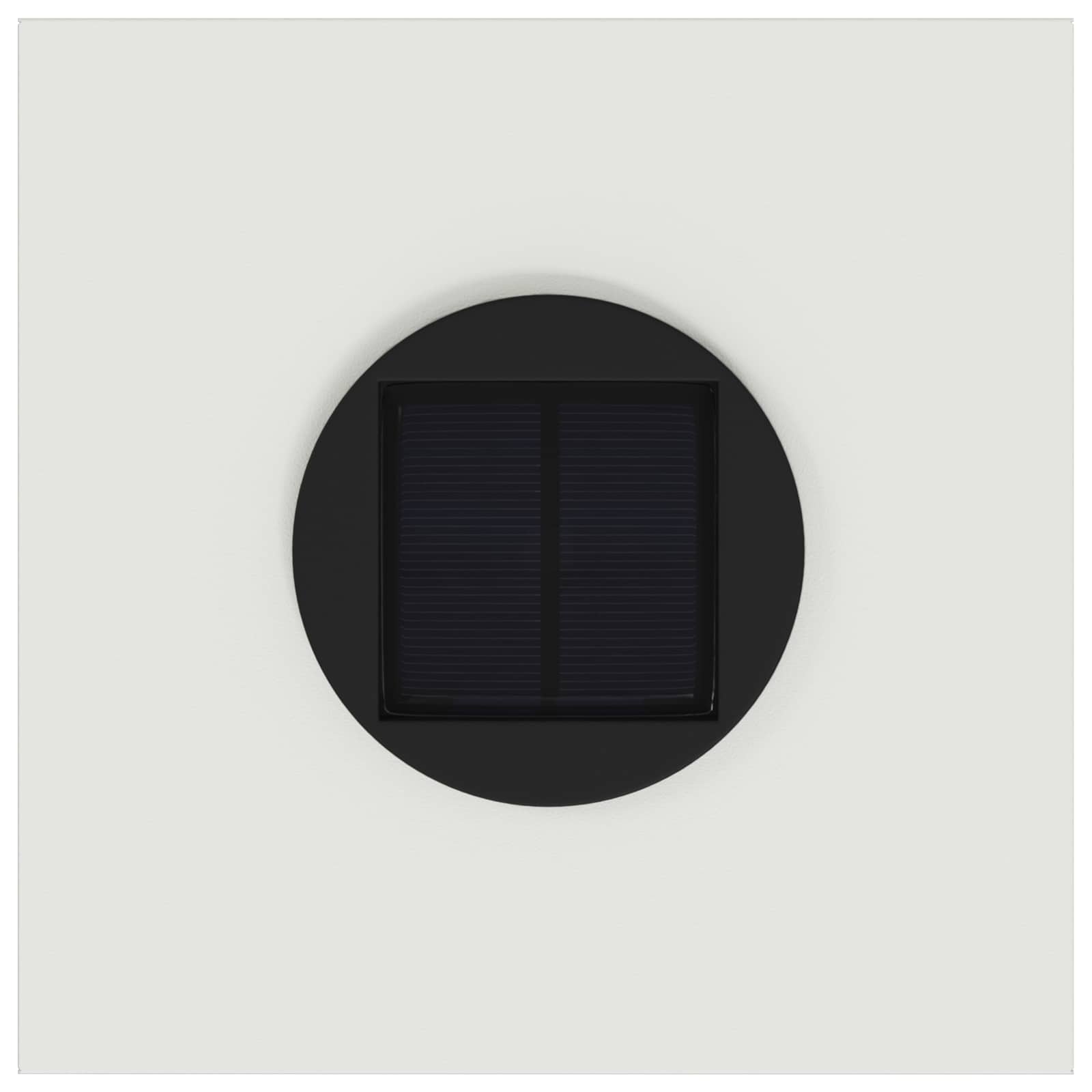 vidaXL Solar Led Pathway Light 2 pcs Warm White 18 x 18 x 80 cm