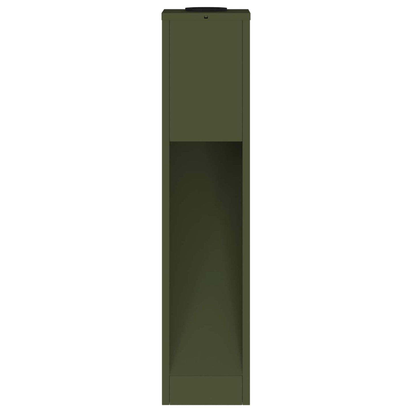 vidaXL Solar Led Pathway Light 2 pcs Warm White 18 x 18 x 80 cm - Green