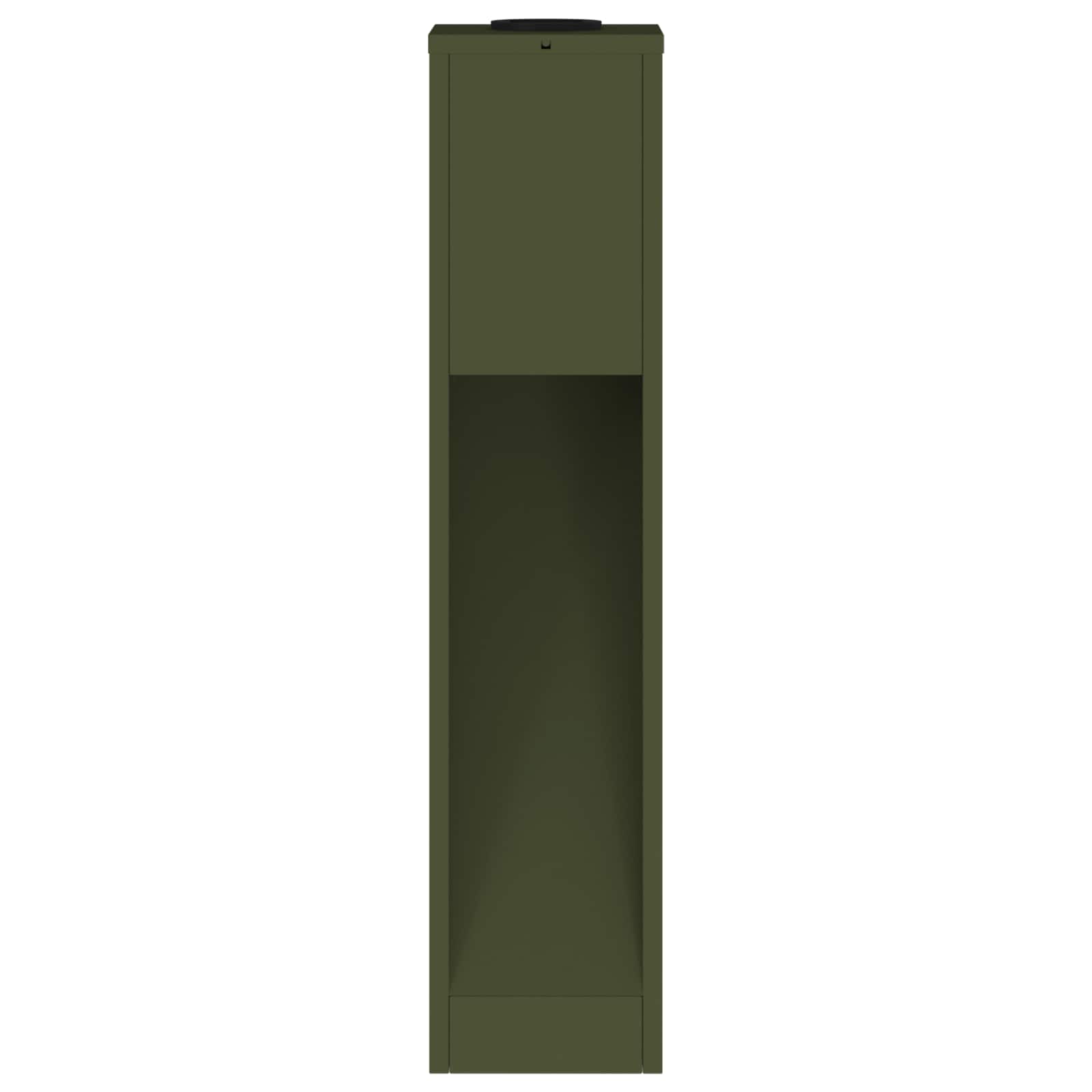 vidaXL Solar Led Pathway Light 2 pcs Warm White 18 x 18 x 80 cm - Green