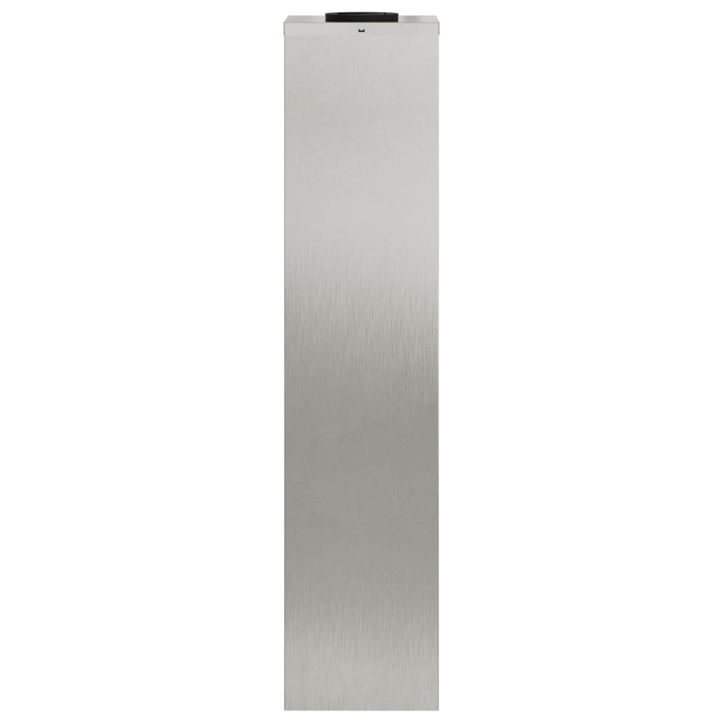 vidaXL Solar Led Pathway Light 2 pcs Warm White 18 x 18 x 80 cm - Silver