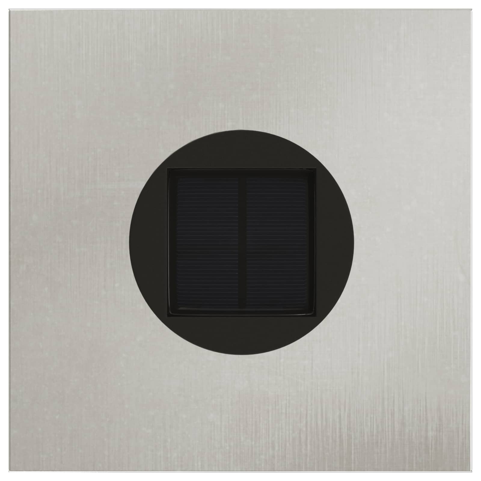 vidaXL Solar Led Pathway Light 2 pcs Warm White 18 x 18 x 80 cm - Silver