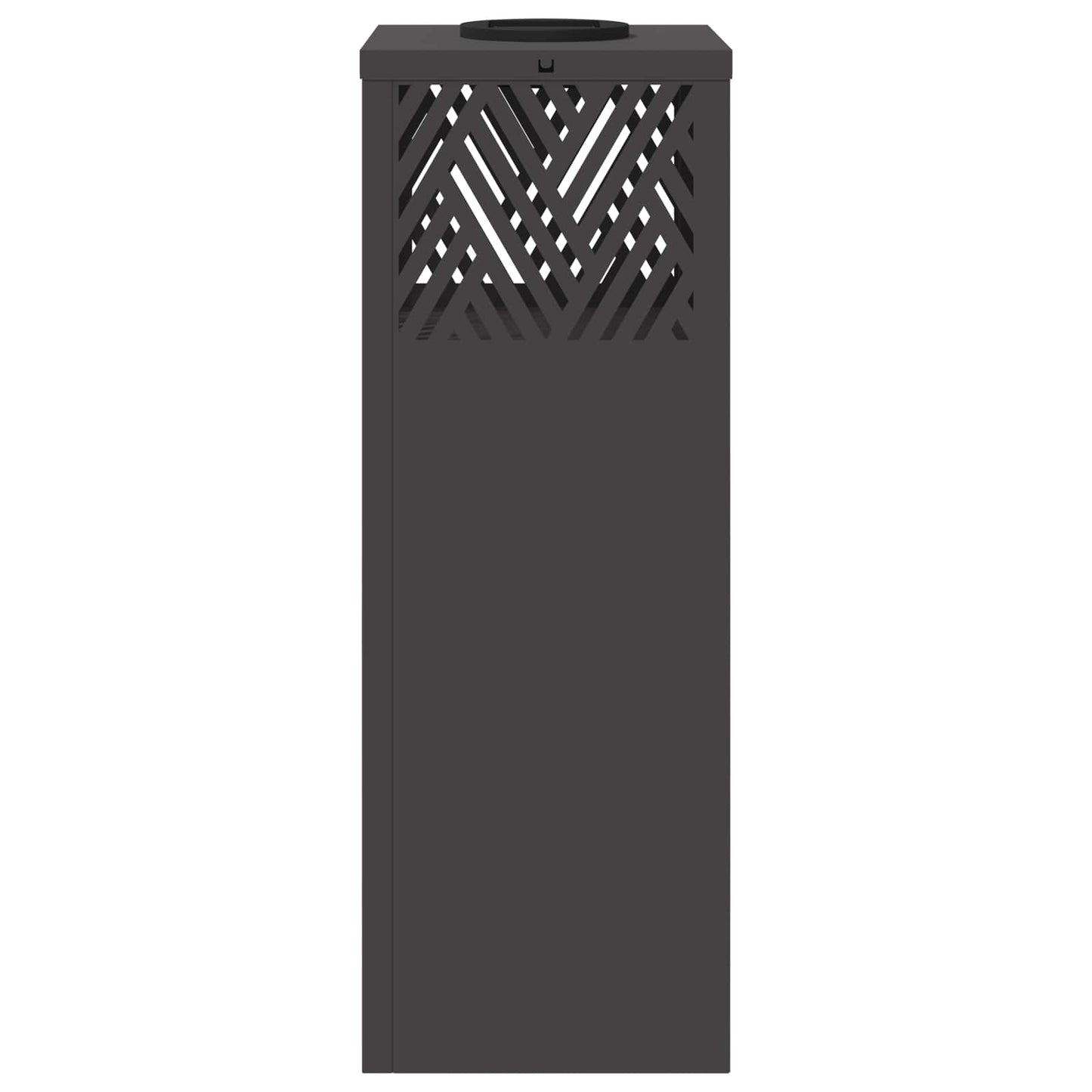 vidaXL Solar LED Pathway Light 2 pcs Warm White 18 x 18 x 50 cm - Black - 55740