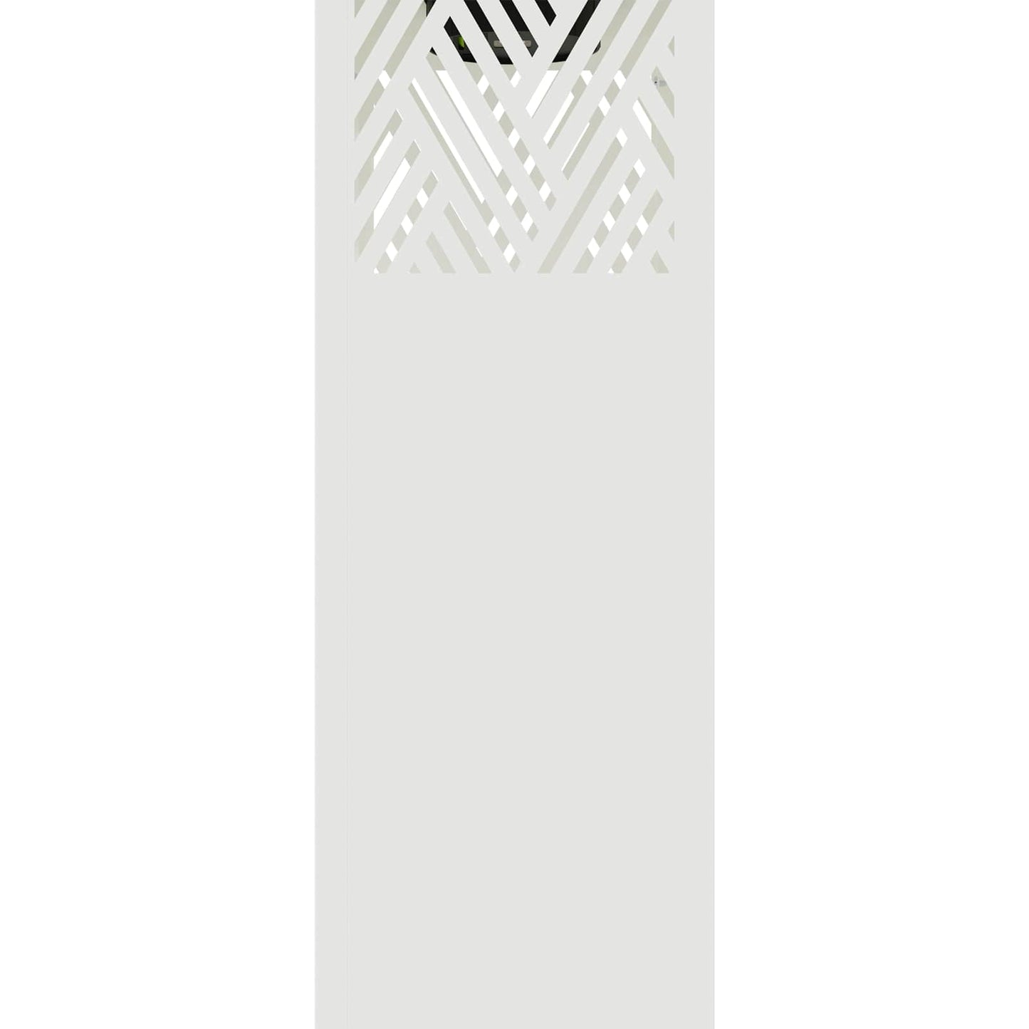 vidaXL Solar LED Pathway Light 2 pcs Warm White 18 x 18 x 50 cm - 55742