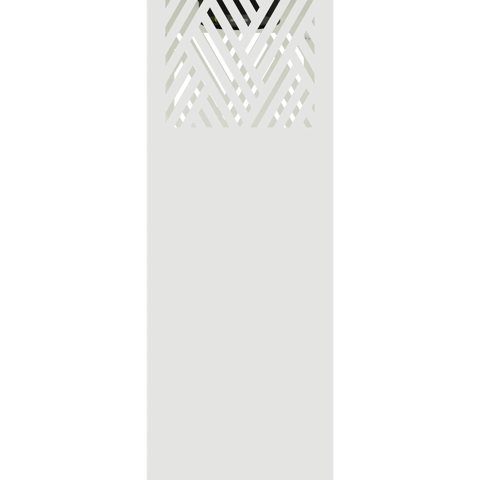 vidaXL Solar LED Pathway Light 2 pcs Warm White 18 x 18 x 50 cm - 55742