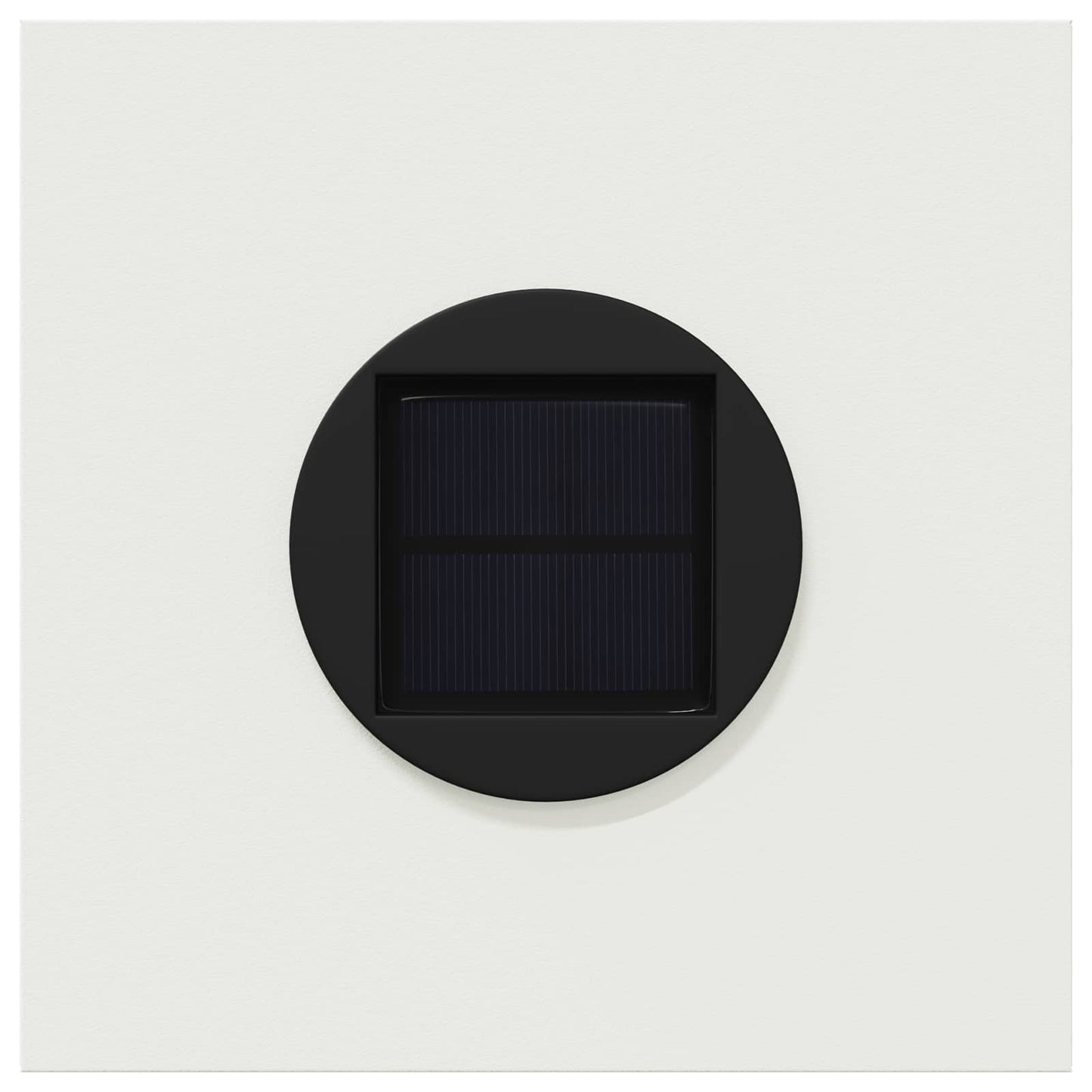 vidaXL Solar LED Pathway Light 2 pcs Warm White 18 x 18 x 50 cm - 55742