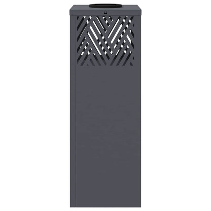 vidaXL Solar LED Pathway Light 2 pcs Warm White 18 x 18 x 50 cm - Anthracite - 55746