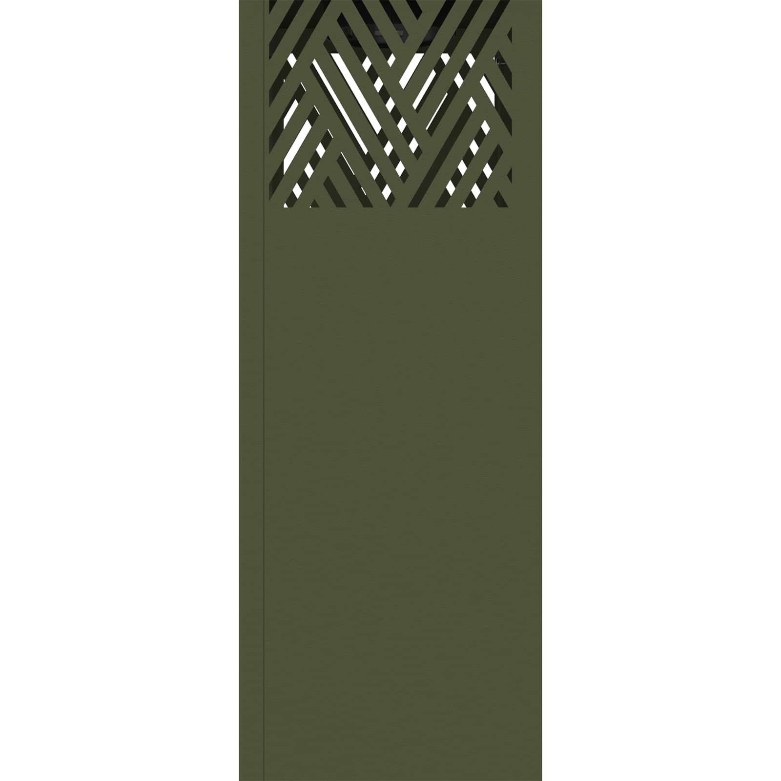 vidaXL Solar LED Pathway Light 2 pcs Warm White 18 x 18 x 50 cm - Green - 55755