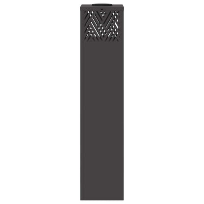 vidaXL Solar LED Pathway Light 2 pcs Warm White 18 x 18 x 80 cm - Black - 55777