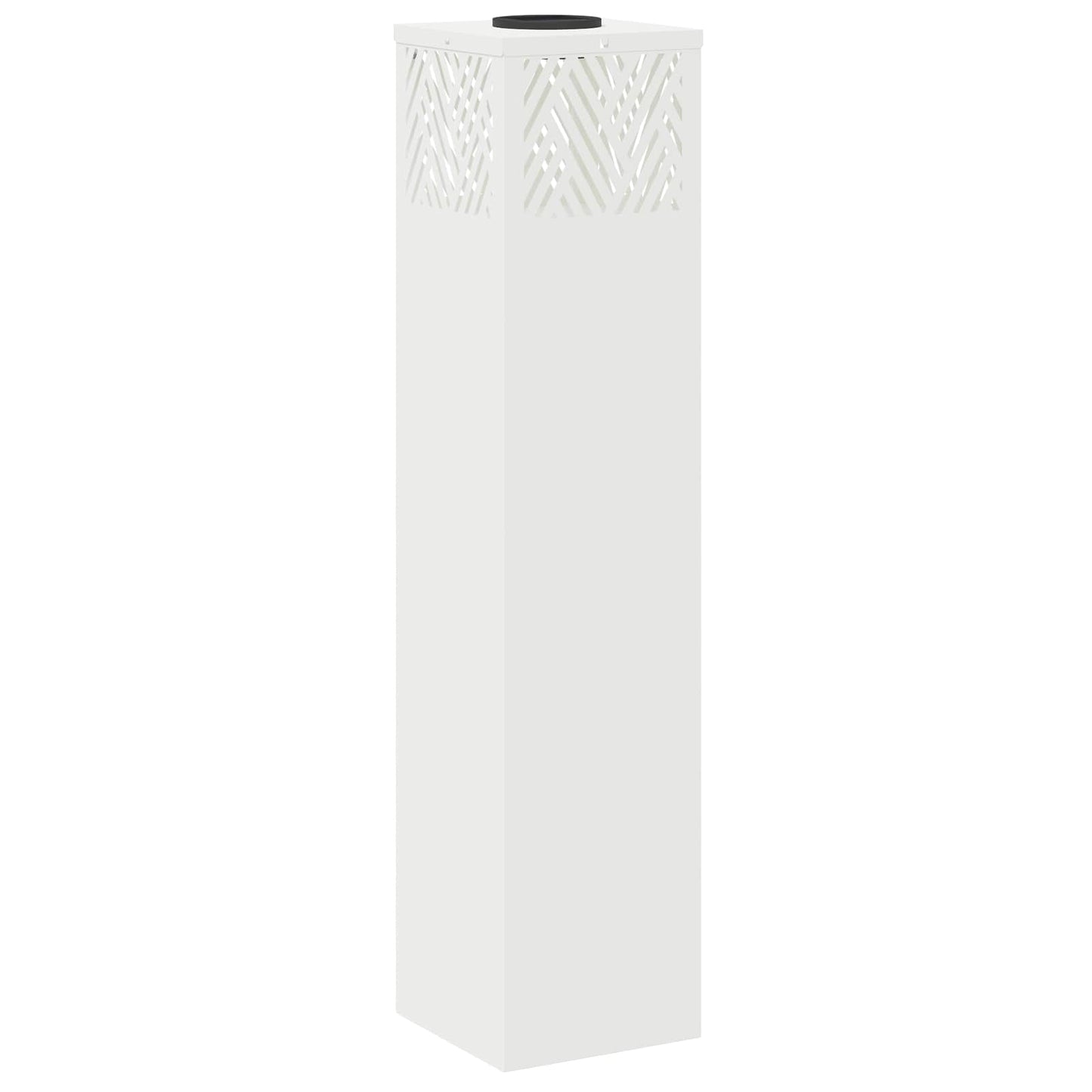 vidaXL Solar LED Pathway Light 2 pcs Warm White 18 x 18 x 80 cm - 55786