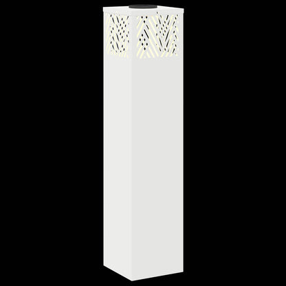 vidaXL Solar LED Pathway Light 2 pcs Warm White 18 x 18 x 80 cm - 55786