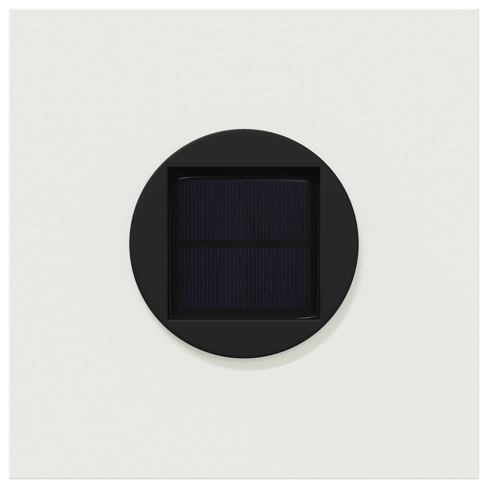 vidaXL Solar LED Pathway Light 2 pcs Warm White 18 x 18 x 80 cm - 55786
