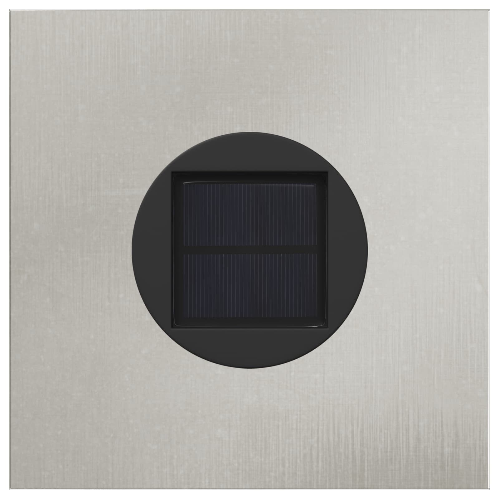 vidaXL Solar LED Pathway Light 2 pcs Warm White 18 x 18 x 80 cm - Silver - 55803