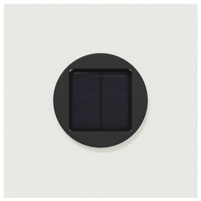 vidaXL Solar LED Pathway Light 2 pcs Warm White 18 x 18 x 50 cm - 55819