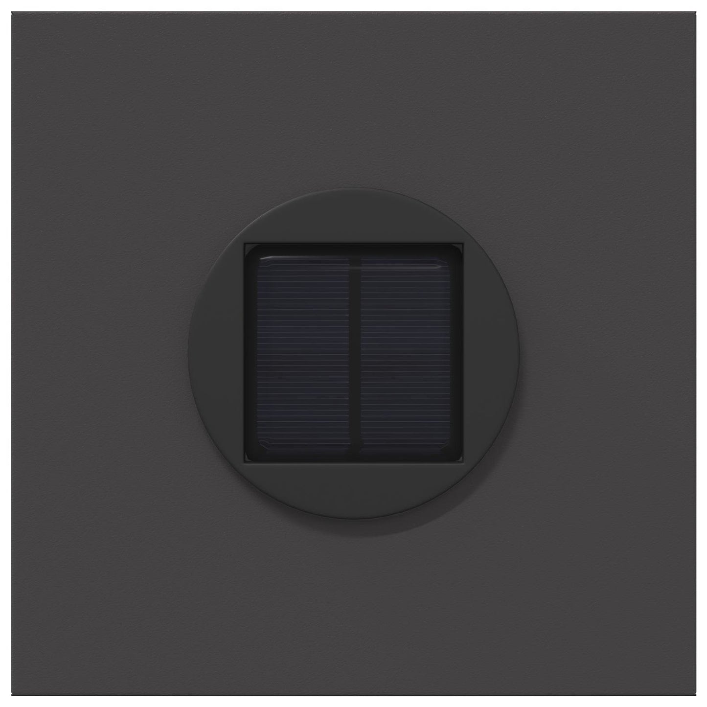 vidaXL Solar LED Pathway Light 2 pcs Warm White 18 x 18 x 80 cm - Black - 55840