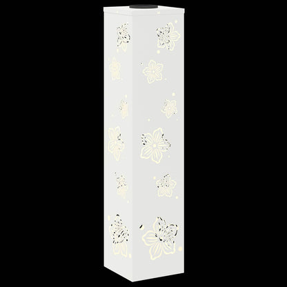 vidaXL Solar LED Pathway Light 2 pcs Warm White 18 x 18 x 80 cm - 55841