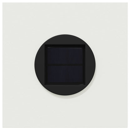 vidaXL Solar LED Pathway Light 2 pcs Warm White 18 x 18 x 50 cm - 55897