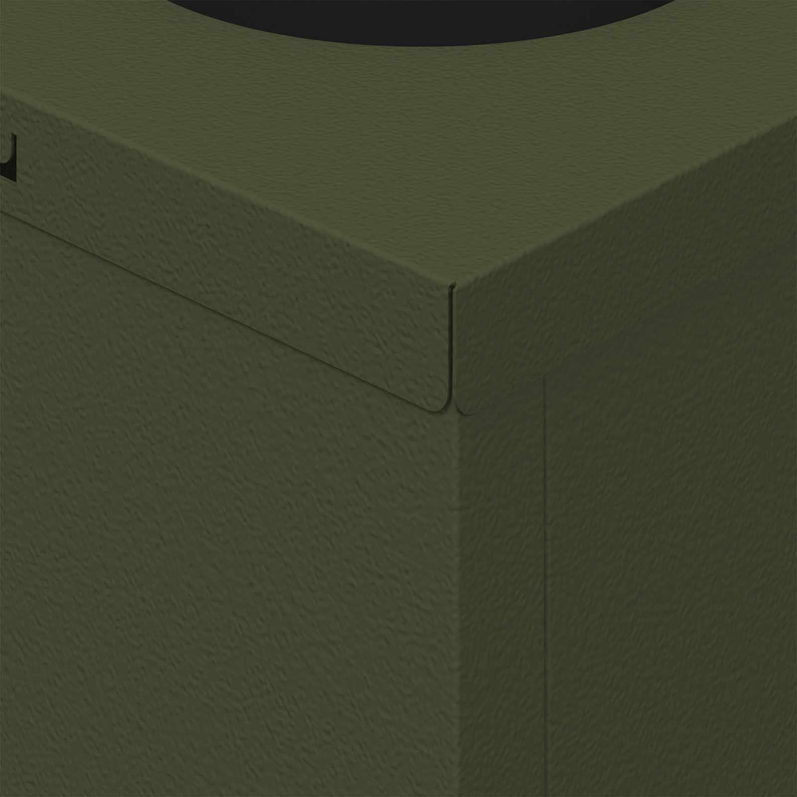 vidaXL Solar LED Pathway Light 2 pcs Warm White 18 x 18 x 50 cm - Green - 55909