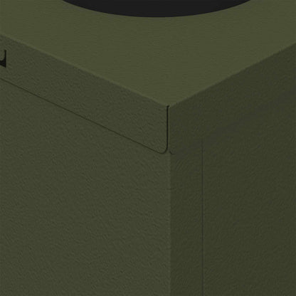 vidaXL Solar LED Pathway Light 2 pcs Warm White 18 x 18 x 50 cm - Green - 55909