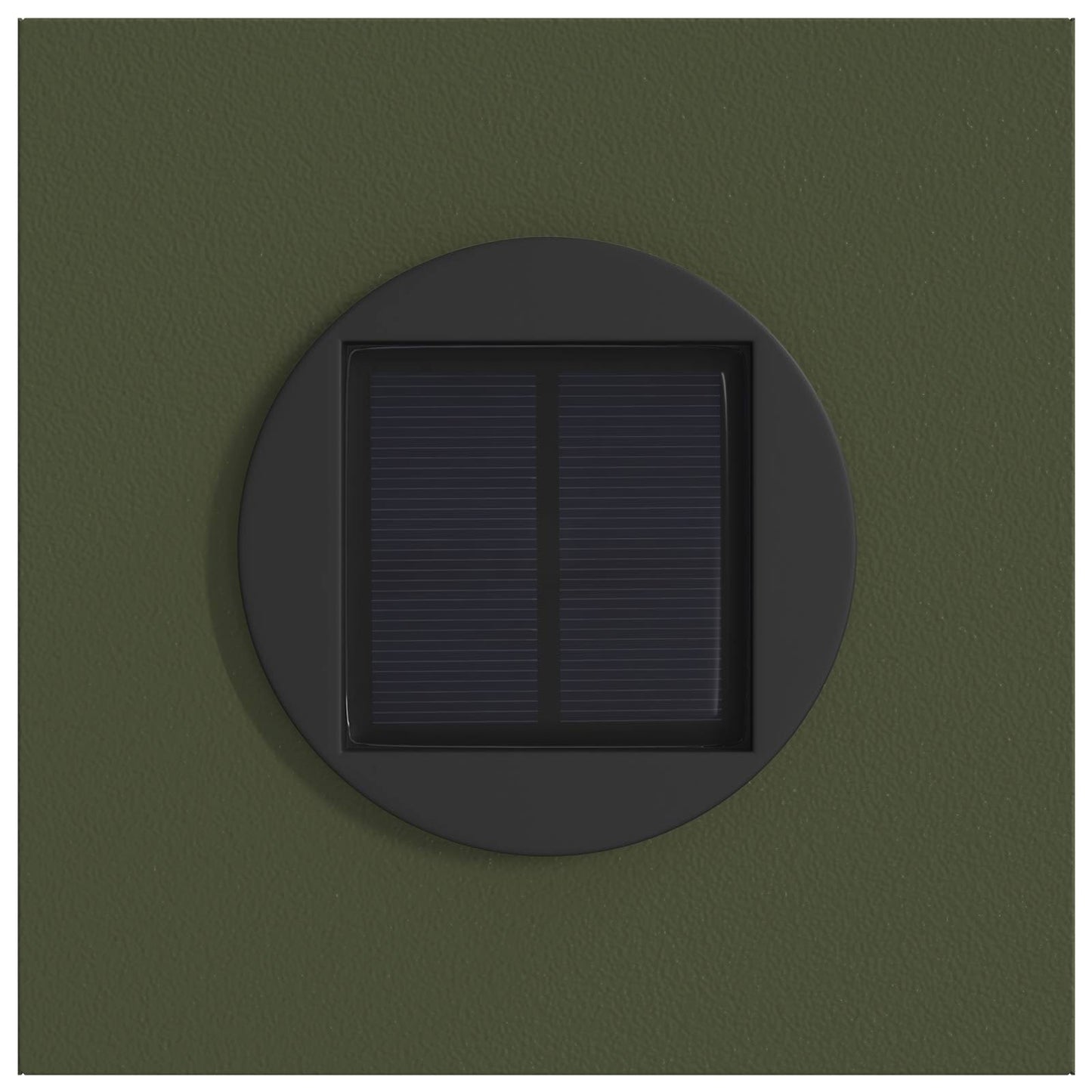vidaXL Solar LED Pathway Light 2 pcs Warm White 18 x 18 x 80 cm - Green - 55953