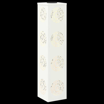 vidaXL Solar LED Pathway Light 2 pcs Warm White 18 x 18 x 80 cm - 56054
