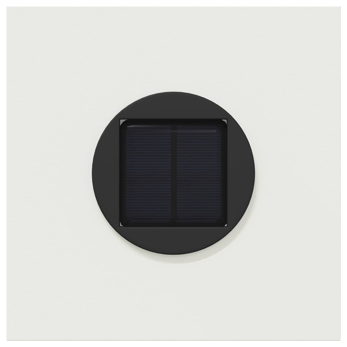 vidaXL Solar LED Pathway Light 2 pcs Warm White 18 x 18 x 80 cm - 56127