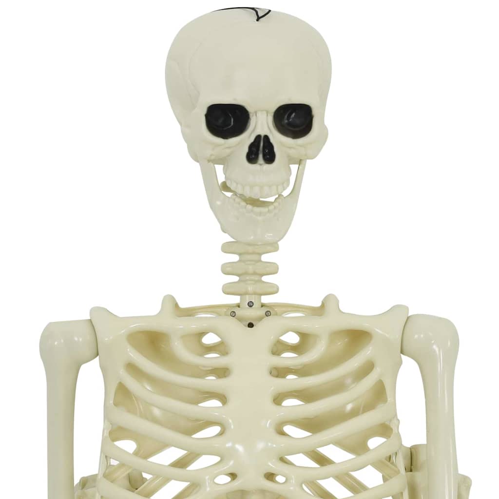 vidaXL Halloween Decoration Skeleton 2 pcs White 155 x 38.5 cm