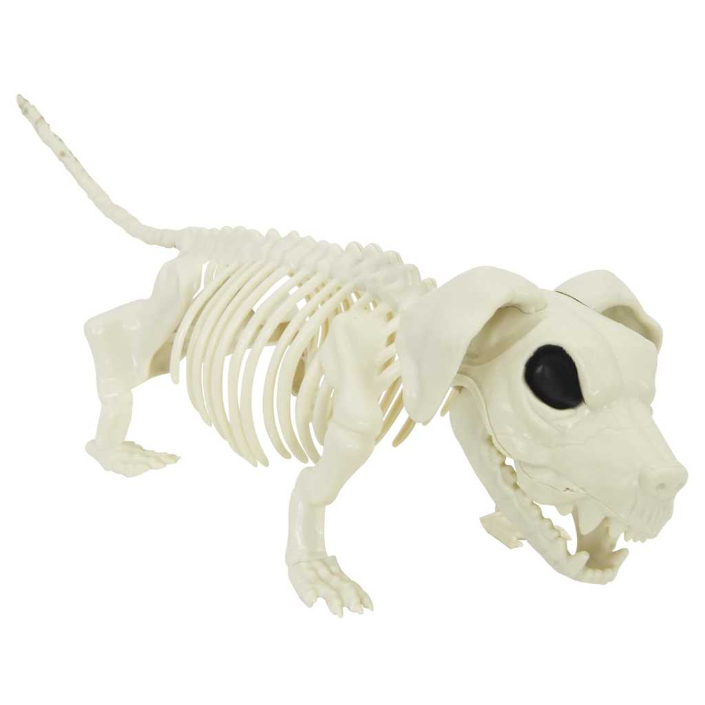 vidaXL Halloween Decoration Skeleton 2 pcs White 155 x 38.5 cm