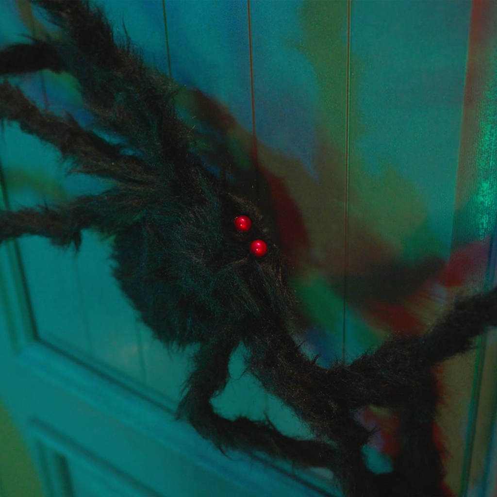 vidaXL Halloween Spider Decoration 3 pcs Black 200 cm