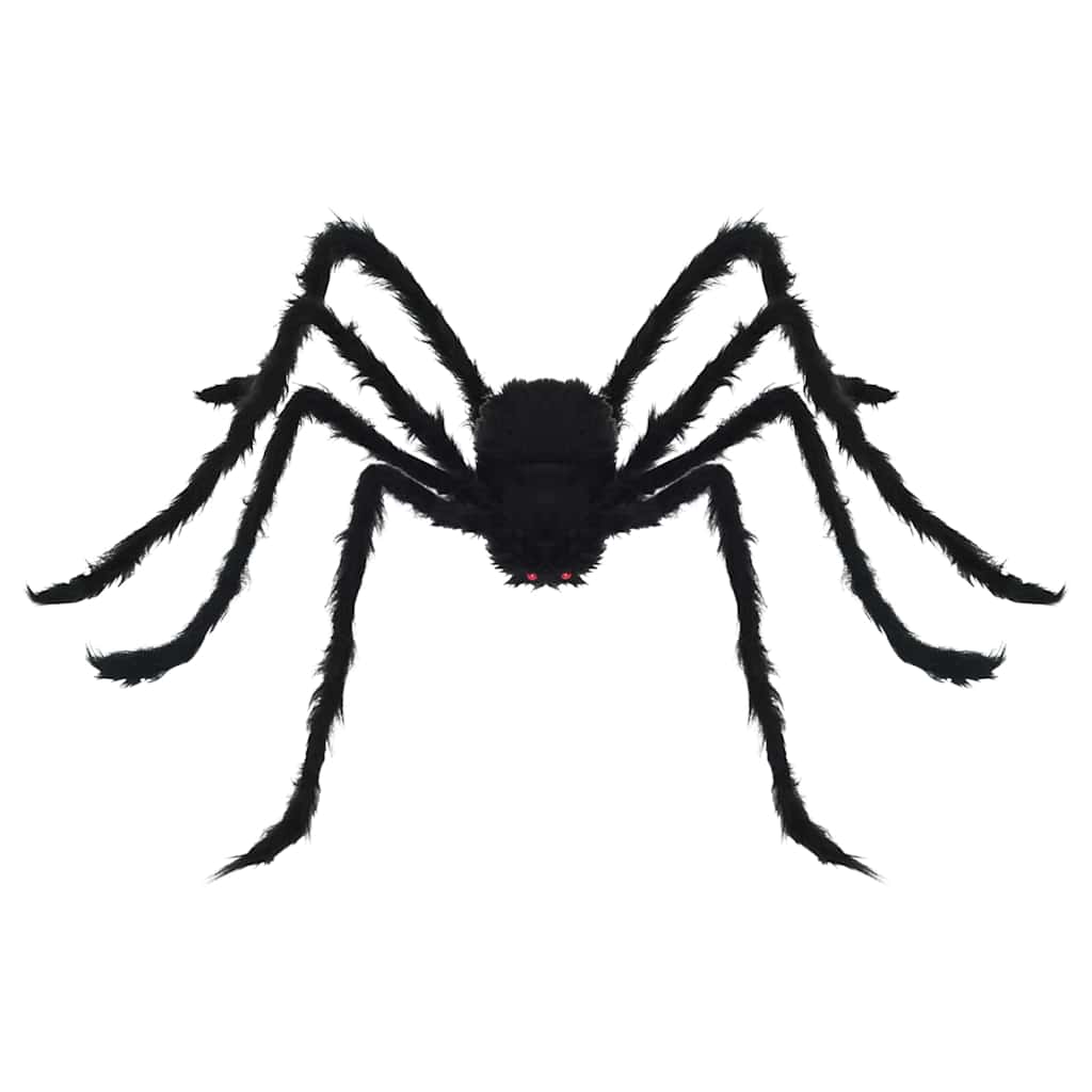 vidaXL Halloween Spider Decoration 3 pcs Black 150 cm