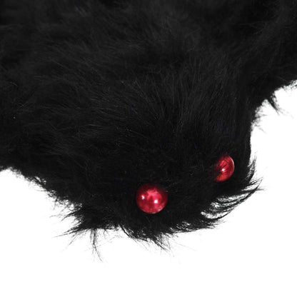 vidaXL Halloween Spider Decoration 6 pcs Black 75 cm
