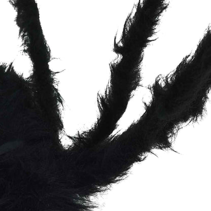 vidaXL Halloween Spider Decoration 6 pcs Black 75 cm