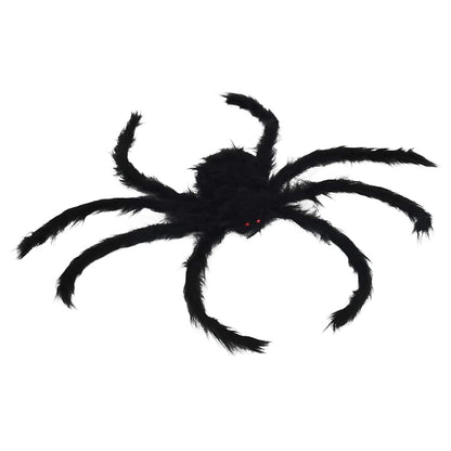 vidaXL Halloween Spider Decoration 6 pcs Black 75 cm