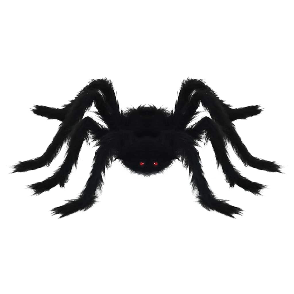 vidaXL Halloween Spider Decoration 6 pcs Black 75 cm