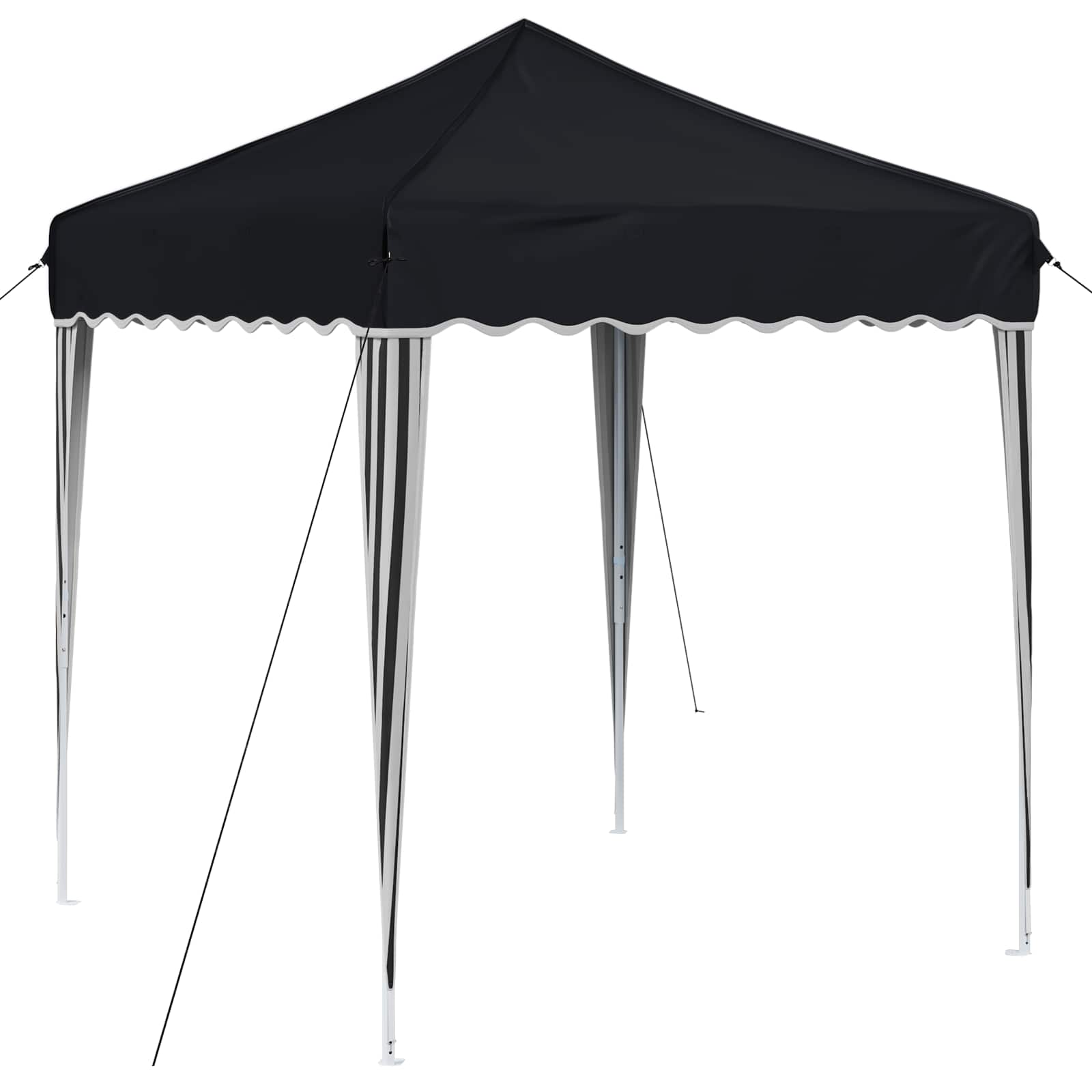 vidaXL Pop-up Party Tent 195 x 195 x 245 cm Anthracite Oxford Fabric