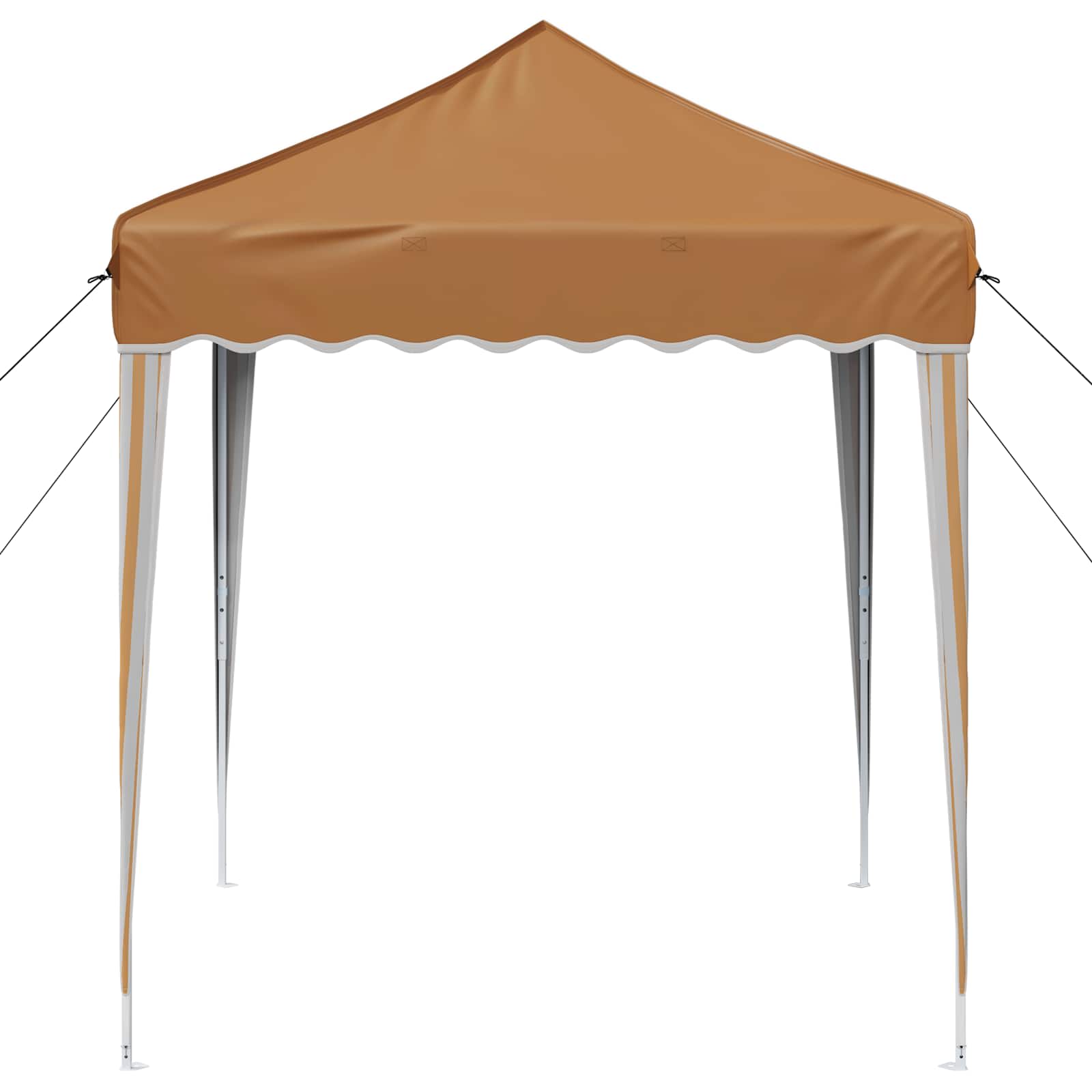 vidaXL Pop-up Party Tent 195 x 195 x 245 cm Beige Oxford Fabric