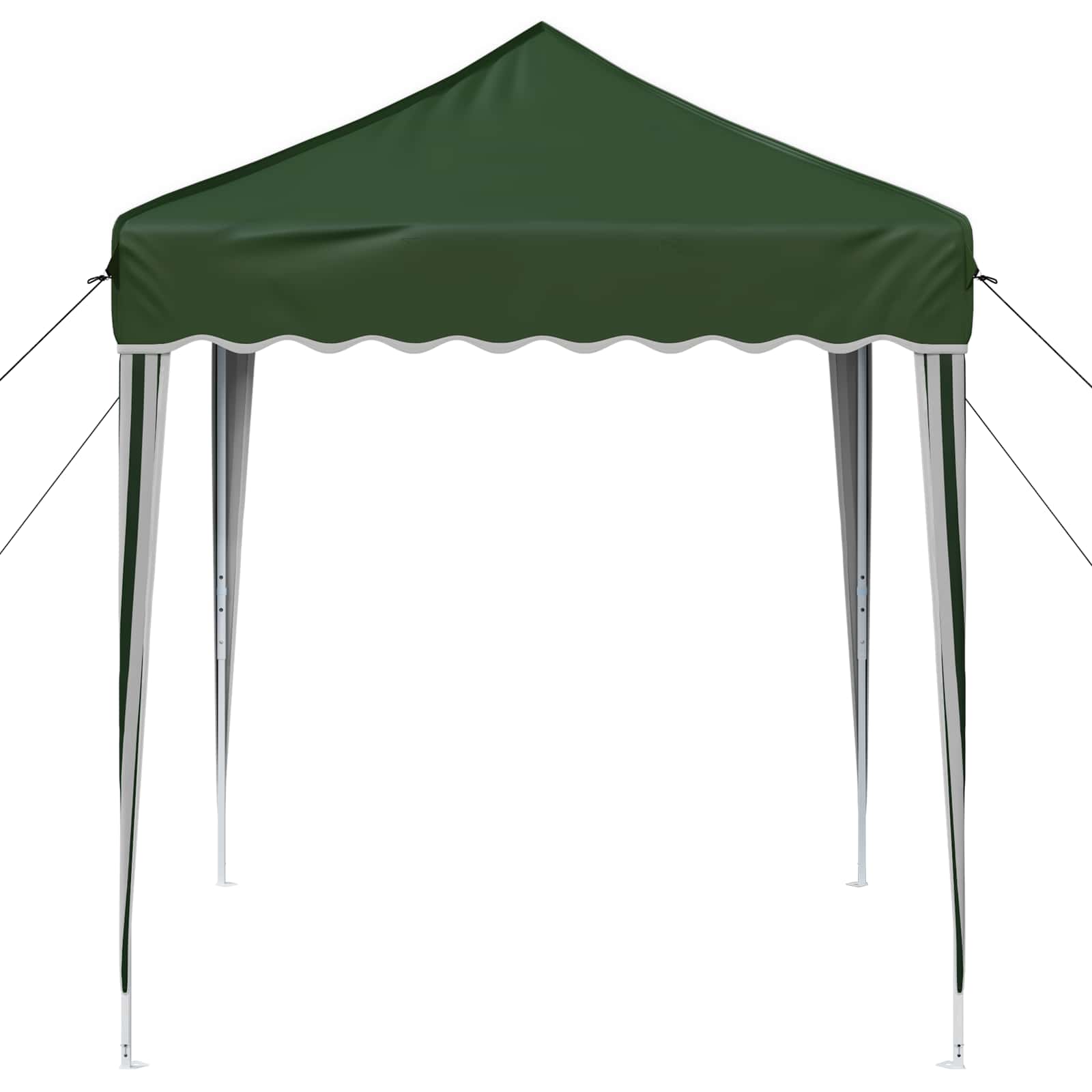 vidaXL Pop-up Party Tent 195 x 195 x 245 cm Green Oxford Fabric