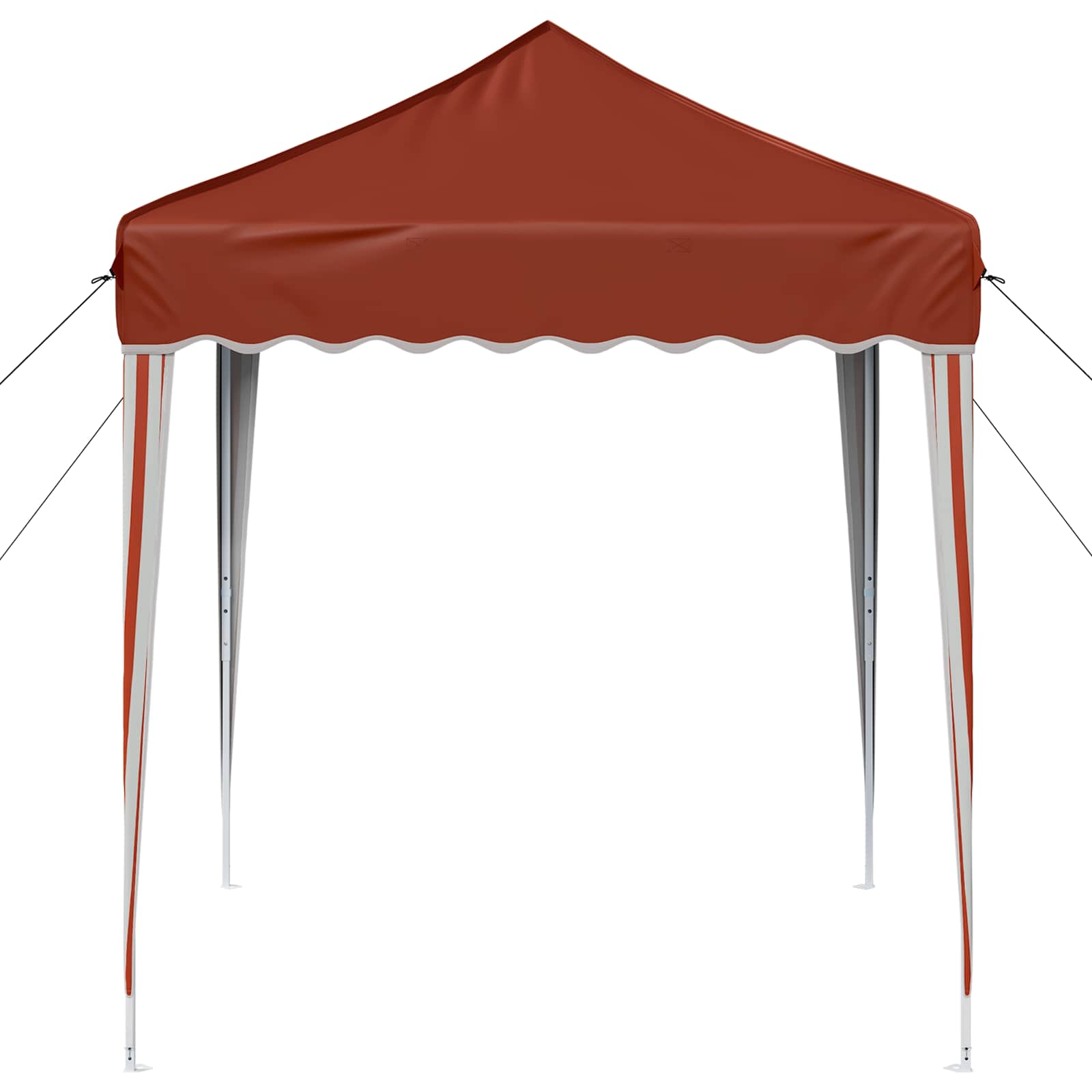 vidaXL Pop-up Party Tent 195 x 195 x 245 cm Terracotta Oxford Fabric