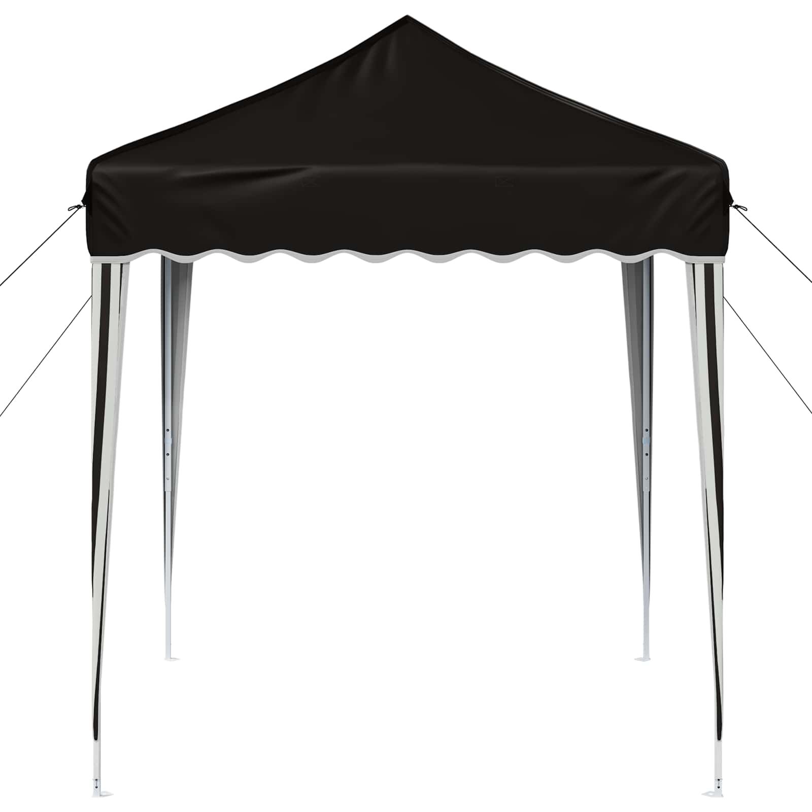 vidaXL Pop-up Party Tent 195 x 195 x 245 cm Black Oxford Fabric