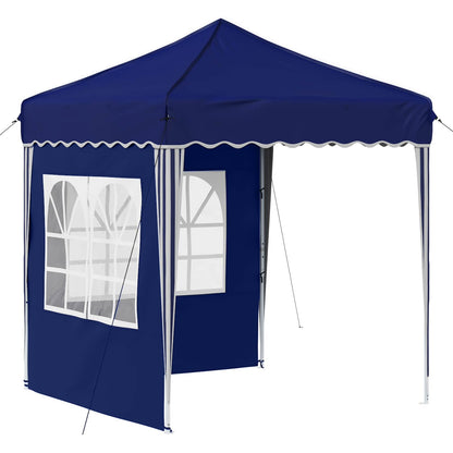 vidaXL Pop-up Party Tent 195 x 195 x 245 cm Blue Oxford Fabric - 12563